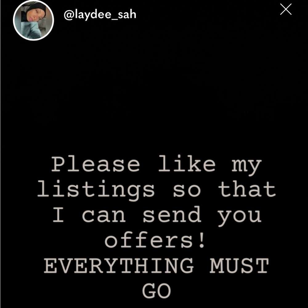 EVERYTHING MUST GO!